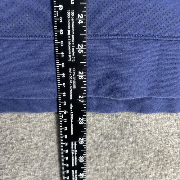 Nike Court Sweatshirt Mens M Blue Fleece Crewneck Pullover Tennis 715242 - Picture 5 of 16